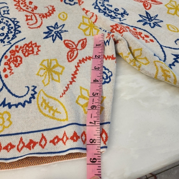 ZARA Men's Abstract Knit Shorts Size Medium - Picture 7 of 9